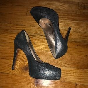BCBGeneration gunmetal heels